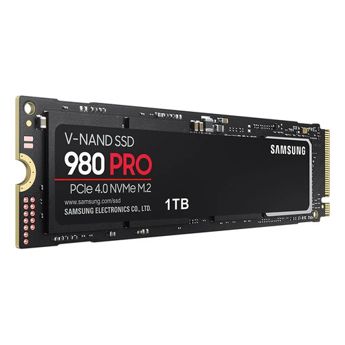 Samsung 980 PRO 1TB 7000MB/s PCIe Gen4 NVMe M.2 SSD MZ-V8P1T0BW