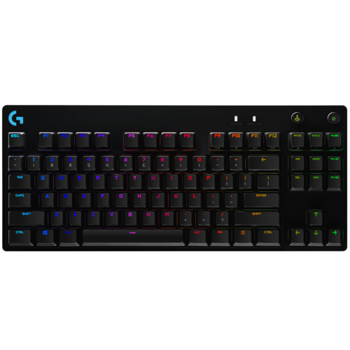 Logitech G PRO X Mechanical Gaming Keyboard Blue Clicky 920-009239