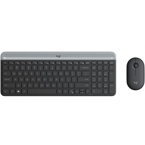 Logitech MK470 Slim Wireless Combo Graphite 920-009182