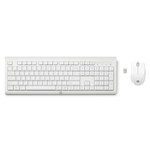 HP M7P30AA C2710 Wireless Keyboard & Mouse Combo White