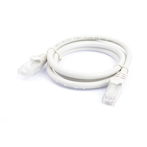 8Ware Cat6a UTP Ethernet Cable 1m Snagless Grey