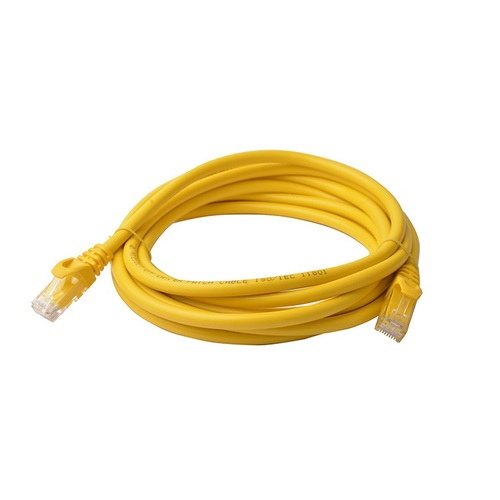 8Ware Cat6a UTP Ethernet Cable 3m Snagless Yellow