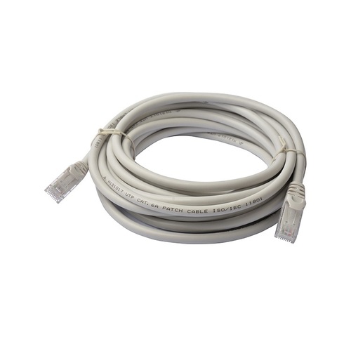 8Ware Cat6a UTP Ethernet Cable 5m Snagless Grey