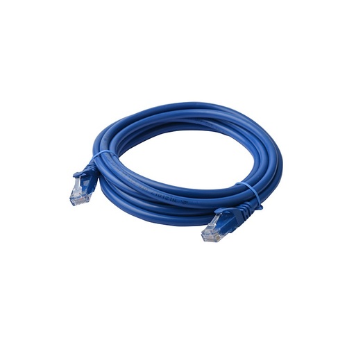 8Ware Cat6a UTP Ethernet Cable 3m Snagless Blue