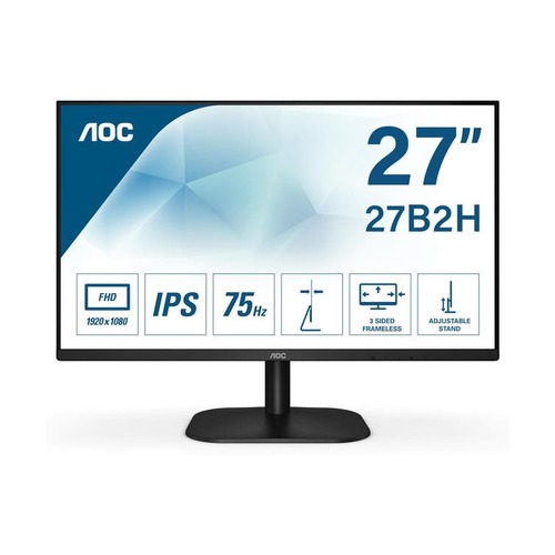 AOC  27B2H  27 IPS 8ms Full HD 3-Way FHD VGA HDMI VESA