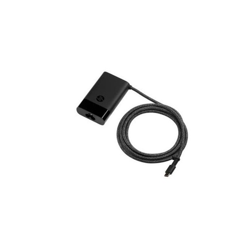 HP 65W USB-C Slim Travel Power Adapter (7EZ26AA) with Power Delivery