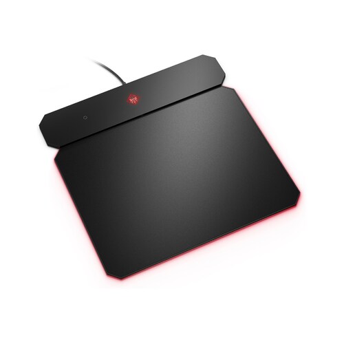 HP 6CM14AA OMEN Outpost Qi Wireless Charging Mouse Pad - Black