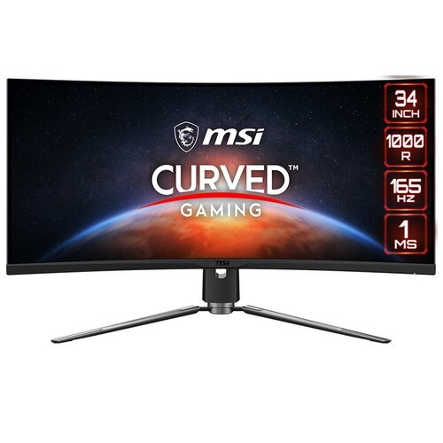 MSI MPG ARTYMIS 343CQR 34" UWQHD 165Hz 1ms HDR FreeSync Curved Gaming Monitor