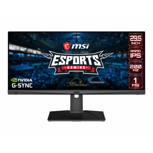 MSI Optix MAG301RF 29.5" UWHD 200Hz 1ms G-Sync IPS Ultrawide Gaming Monitor