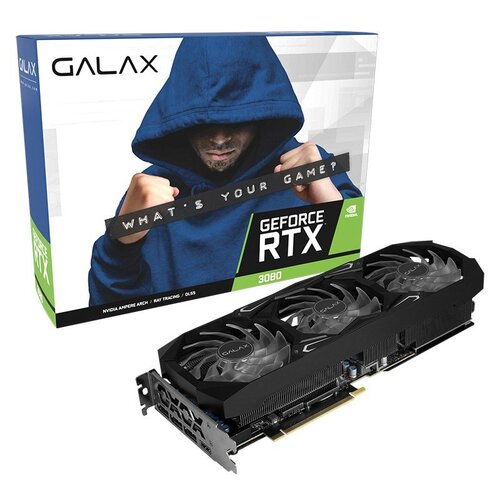 GALAX GeForce RTX 3080 SG 1 Click OC LHR Next GEN Graphics Card