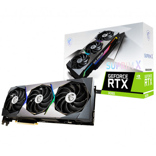 MSI GeForce RTX 3080 SUPRIM X 12G Next GEN Graphics Card Limited Edition