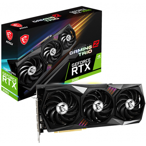 MSI GeForce RTX 3080 GAMING Z TRIO 12G Next GEN Graphics Card