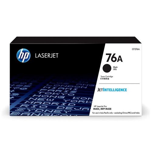 HP 76A Black LaserJet Toner Cartridge CF276A