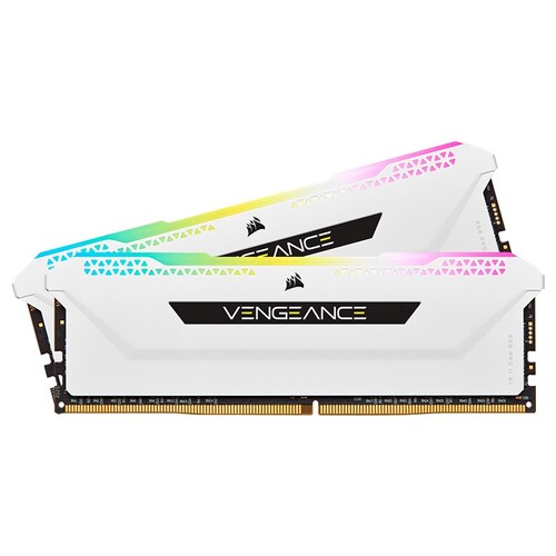 Corsair Vengeance RGB PRO SL 16GB (2x 8GB) DDR4 3600MHz CL18 White RAM Memory