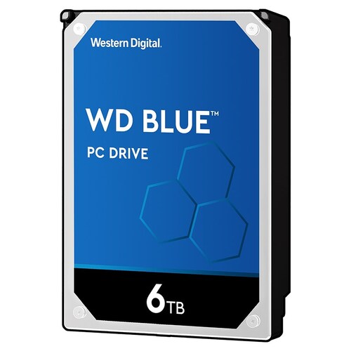 WD Blue 6TB 3.5" 5400RPM SATA Hard Drive WD60EZAZ