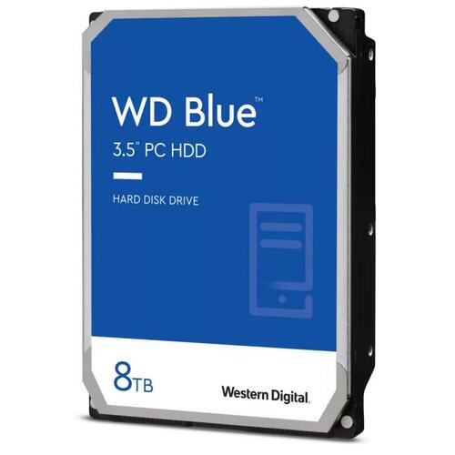 WD Blue 8TB 3.5" 5400RPM SATA Hard Drive WD80EAZZ