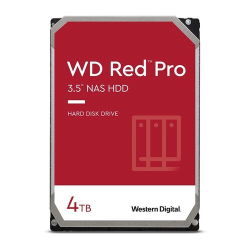 WD Red Pro 4TB 3.5" 7200RPM SATA NAS Hard Drive WD4003FFBX