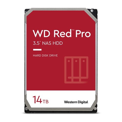 WD Red Pro 14TB 3.5" 7200RPM SATA3 NAS Hard Drive WD141KFGX