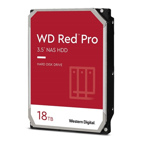 WD Red Pro 18TB 3.5" 7200RPM SATA NAS Hard Drive WD181KFGX
