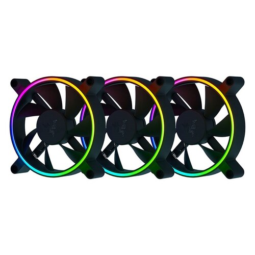 Razer Kunai Chroma RGB 140MM LED PWM Performance Fan - 3 Fan Pack