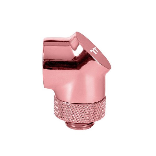 Thermaltake Pacific G1/4 90 Degree Adapter - Rose Gold