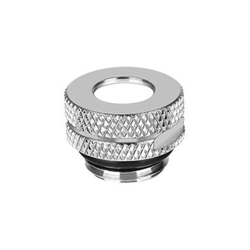 Thermaltake Pacific G1/4 Pressure Equalizer Stop Plug w/ O-Ring - Chrome