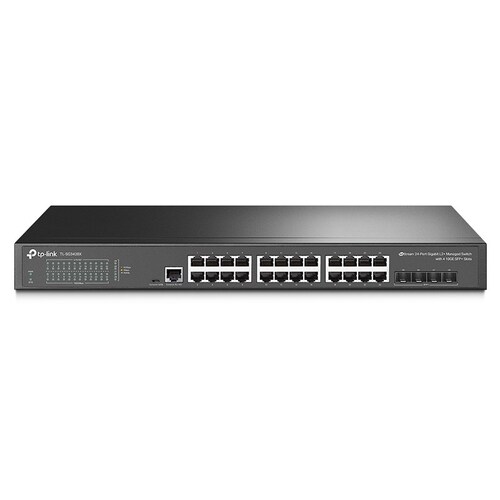 TP-Link TL-SG3428X JetStream 24-Port Gigabit L2+ Managed Switch w/ 4 SFP+ Slots