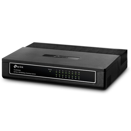 TP-Link TL-SF1016D 16 Port 10/100 Desktop Switch