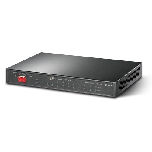 TP-Link TL-SG1210MP 10-Port Gigabit Desktop Switch with 8-Port PoE+