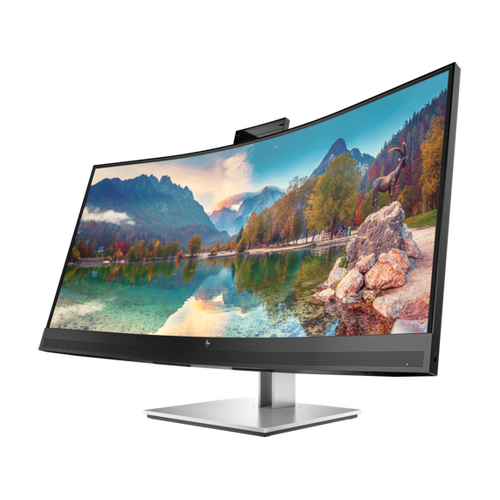 HP E34M G4 34" 2K UWQHD 75Hz Webcam USB-C VA Curved Conferencing Monitor