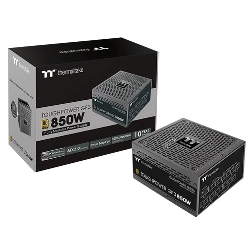 Thermaltake Toughpower GF3 850W 80+ Gold PCIe Gen5 ATX 3.0 Fully Modular Power Supply