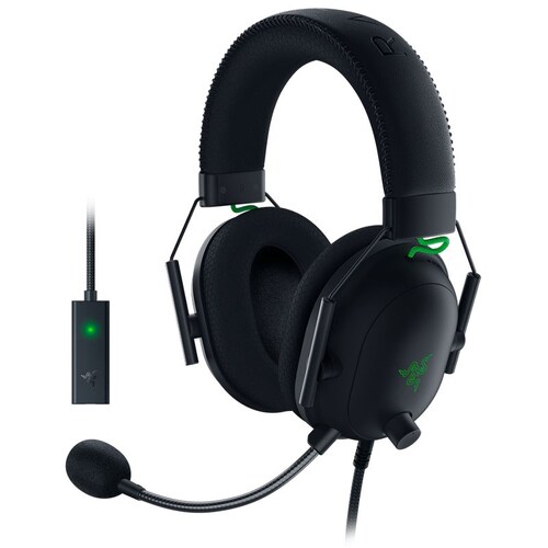Razer BlackShark V2 - Wired Gaming Headset + USB Sound Card