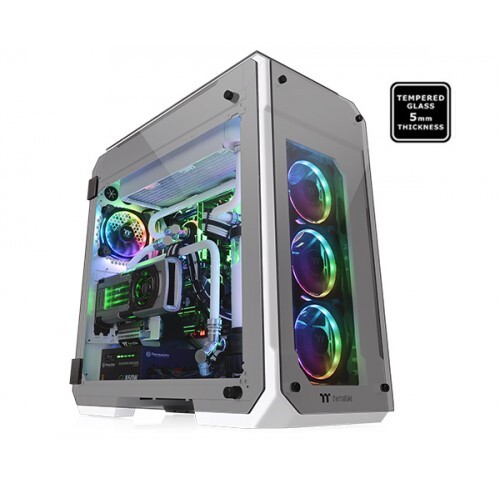 Thermaltake View 71 Tempered Glass Snow Edtion Full Tower Case