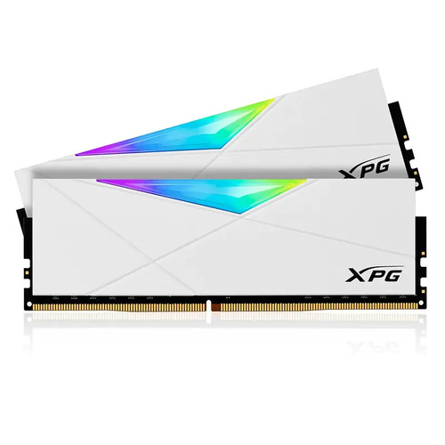 ADATA XPG SPECTRIX D50 RGB White 16GB (2x8GB) DDR4 3200MHz CL16 RAM Memory