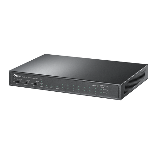 TP-Link TL-SL1311P 8-Port 10/100Mbps + 3-Port Gigabit Desktop Switch with 8-Port PoE+