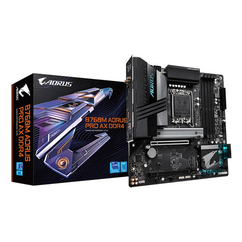 Gigabyte B760M AORUS PRO AX DDR4 mATX Motherboard