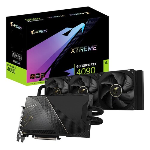 Gigabyte GeForce RTX 4090 AORUS XTREME WATERFORCE 24GB GDDR6X Next GEN Graphics Card