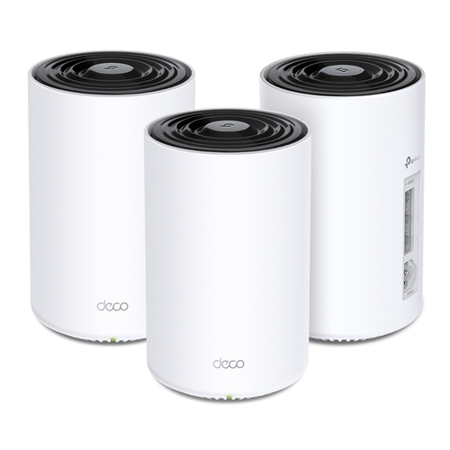 TP-Link Deco PX50(3-pack) AX3000 + G1500 Whole Home Powerline Mesh WiFi 6 System