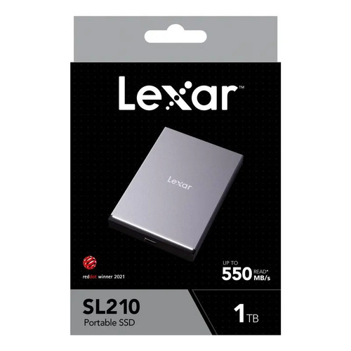 Lexar SL210 Portable SSD 1TB up to 550MB/s read 450MB/s write