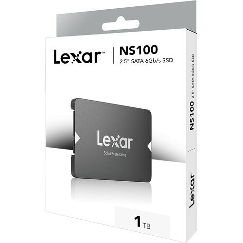 Lexar NS100 2.5" SATA SSD 1TB up to 550MB/s 500MB/s write