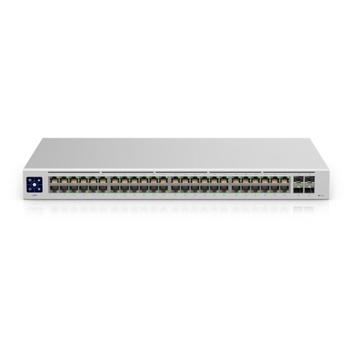 Ubiquiti UniFi 48 port Managed Gigabit Layer2 switch - 48x Gigabit Ethernet Ports 4x SFP Port Touch Display