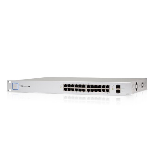 Ubiquiti UniFi Switch 24-port Managed PoE+ Gigabit Switch with SFP, 250W PoE Budget, GEN1
