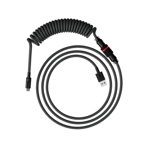 HP HyperX USB-C Coiled Cable Gray-Black 6J679AA