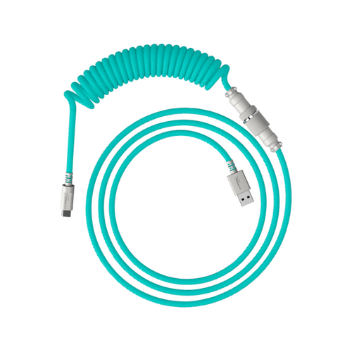 HP HyperX USB-C Coiled Cable Light Green-White 6J681AA
