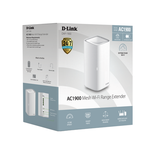 AC1900 Mesh Wi-Fi Range Extender