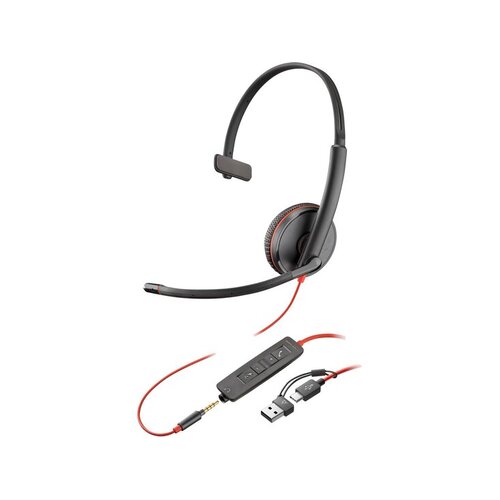 Poly BW 3215 USB-C HS +3.5mmP +USB-C/A