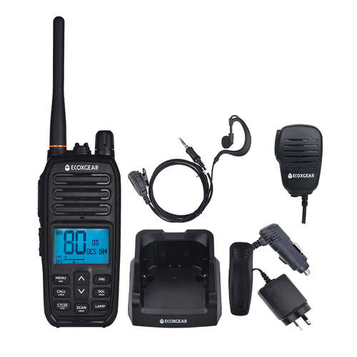EcoX UHF 5W Black