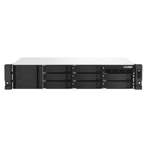 QNAP 8-BAY NAS (NO DISK) AMD QC 2.2GHz, 4GB, 2.5GbE (2), PCIe, 2U, 3YR WTY