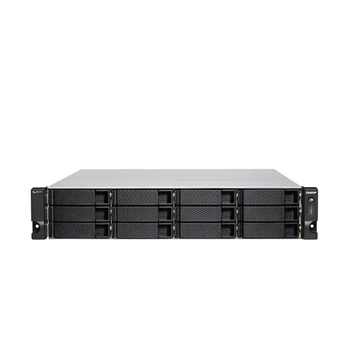 QNAP 12+6 BAY NAS (NO DISK) XEON 4-CORE 2.6GHz, 32GB, 10GbE SFP+(2),2.5GbE RJ45, RPSU, 3YR