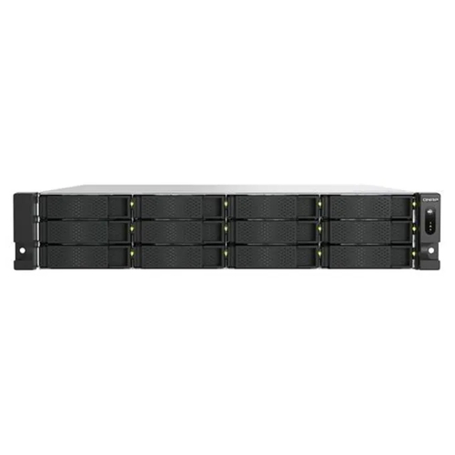 QNAP 12 BAY NAS (NO DISK) RYZEN 8-CORE 5.3GHz, 32GB, 10GbE (2), 2.5GbE (2), RP, 2U, 5YR WT